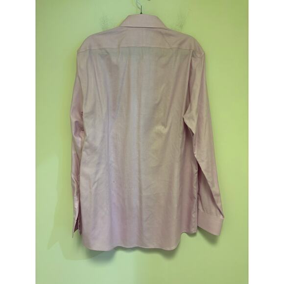 Charles Tyrwhitt Non Iron Extra Slim Fit Button Down Shirt 16 1/2/ 36 in - Picture 4 of 5